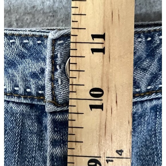 Michael Kors Womens Jeans 16 Bootcut Blue Stretch Denim 31.5" Inseam 11"Hi Rise - Picture 11 of 16